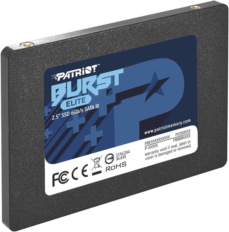 Patriot Memory 120GB SATA3 内蔵SSD PBE120GS25SSDR