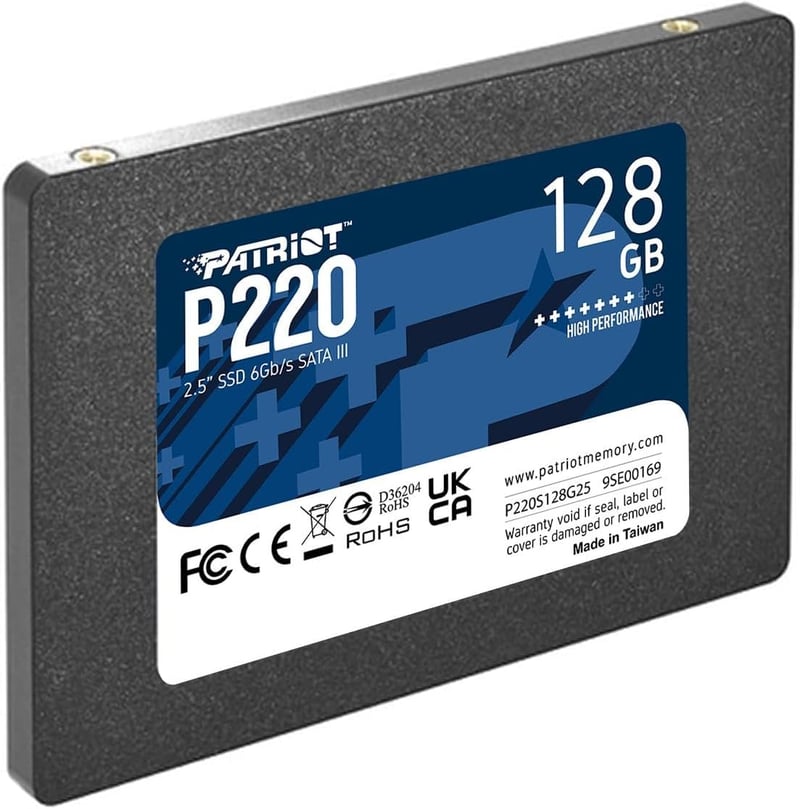 パトリオット P220 128GB 内蔵SSD - SATA3 2.5インチ ソリッドステートドライブ