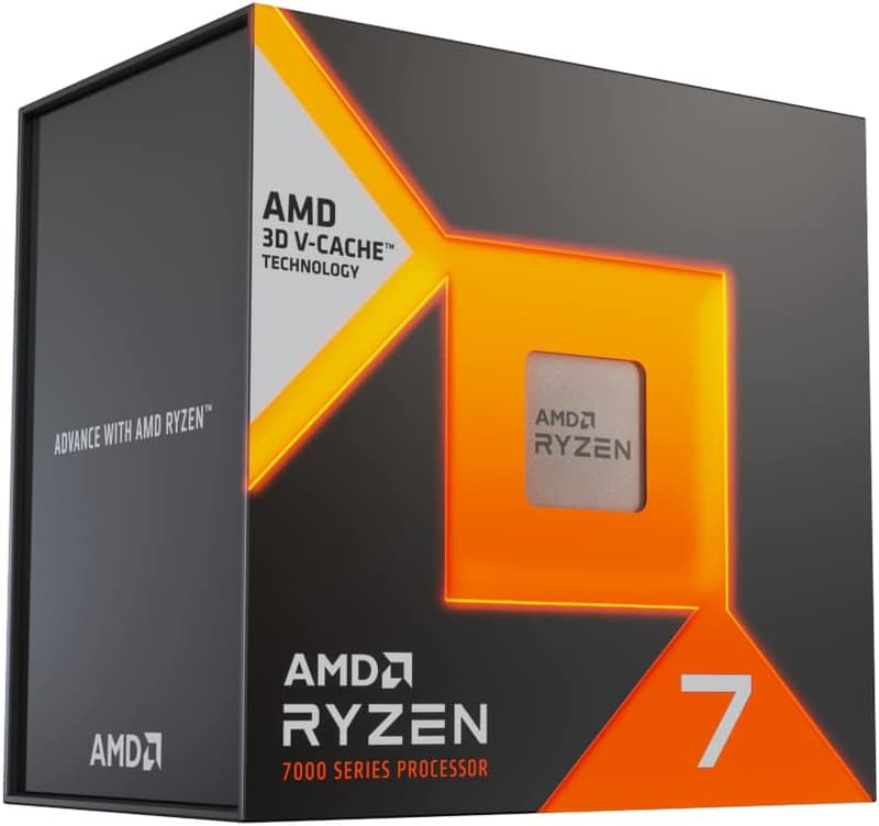 Ryzen 7 7800X3D CPU 4.2GHz 8コア (クーラーなし) 120W 正規代理店品