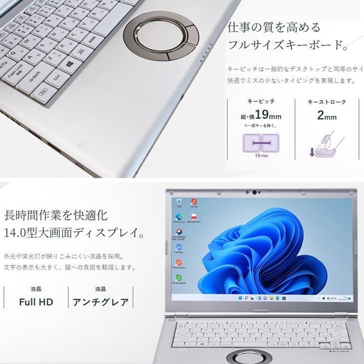 整備済み品 Let’s note CF-LV9 - 14インチFHD, 第10世代Core i5, メモリ16GB, SSD 512GB, Win11, MS Office 2019