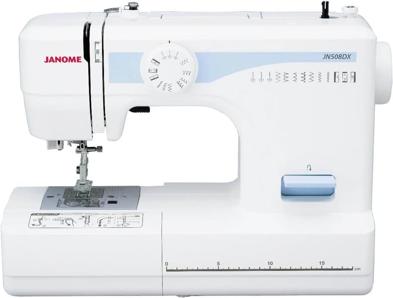 JANOME 電動ミシン フットコントローラータイプ JN508DX