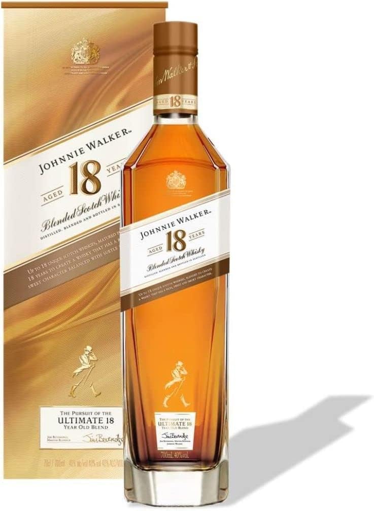 ジョニーウォーカー 18年 スコッチウイスキー 700ml ギフトボックス入り
