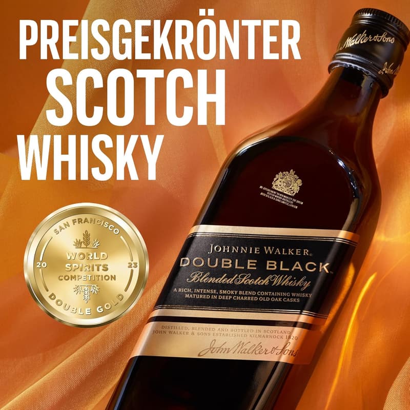 ダブルブラック スコッチウイスキー 700ml ギフトセット