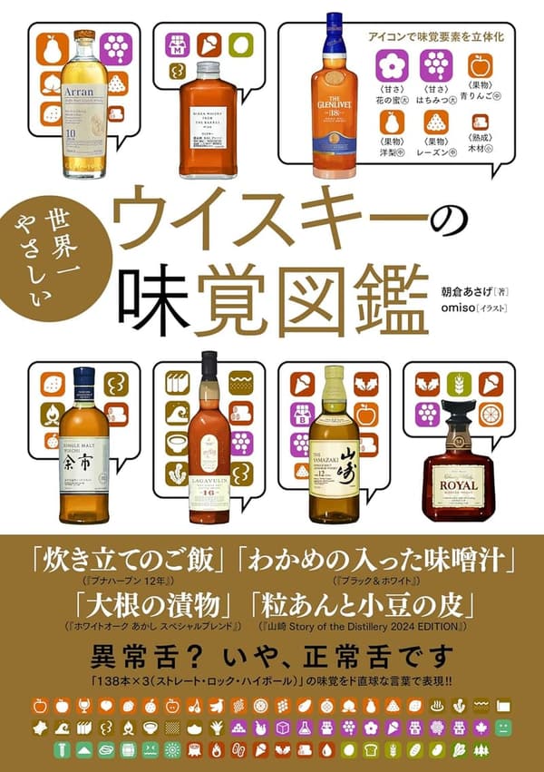ウイスキー初心者のための味覚ガイドブック