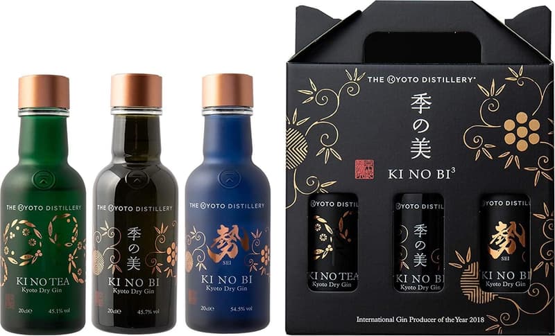 季の美 ジン テイスティング3本セット 200ml ギフトボックス入り