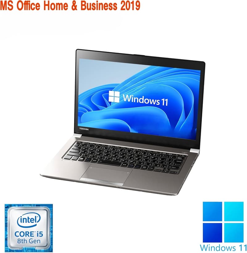 整備済み【13型フルHDノートPC】Win11 Pro/Office H&B2019/Core i5/16GB/256GB SSD