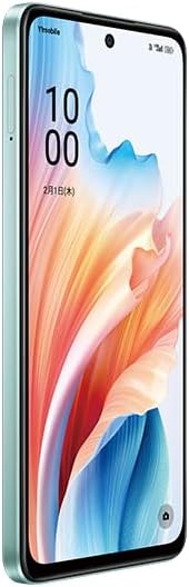OPPO A79 5G SIMフリーグローグリーン (Yモバイル版)