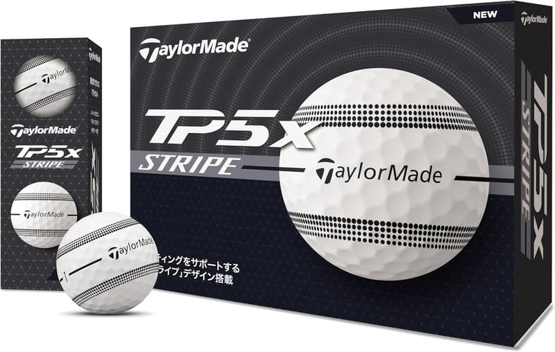 TP5/TP5x STRIPE ゴルフボール（2024年モデル）1ダース【日本正規品】