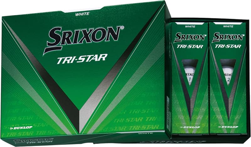 2024年モデル ダンロップ SRIXON TRI-STAR4 ゴルフボール 1ダース(12個)