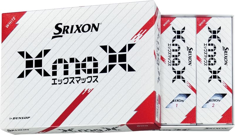 2024年モデル ダンロップ ゴルフボール SRIXON X MAX 1ダース(12個入り)