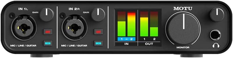 MOTU M2 USBオーディオインターフェース 国内正規品 ゲーミング・歌枠配信対応