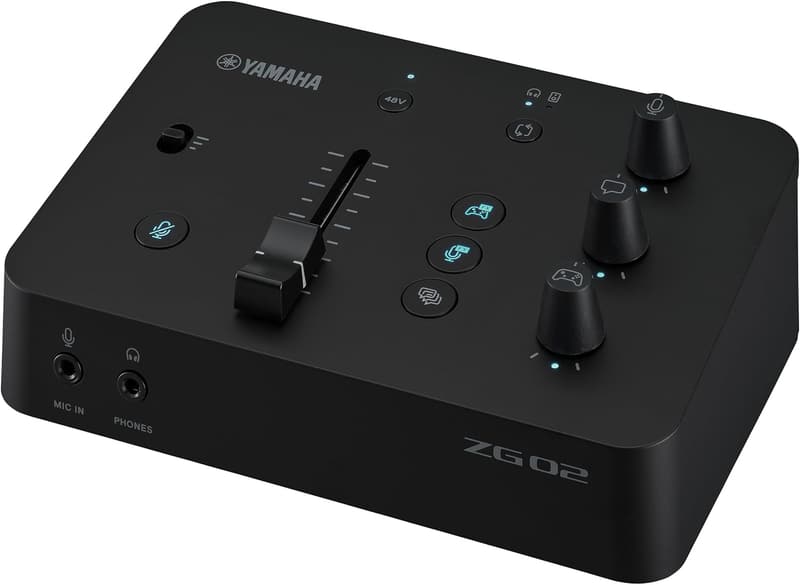 ゲームストリーミング用オーディオミキサー YAMAHA ZG02
