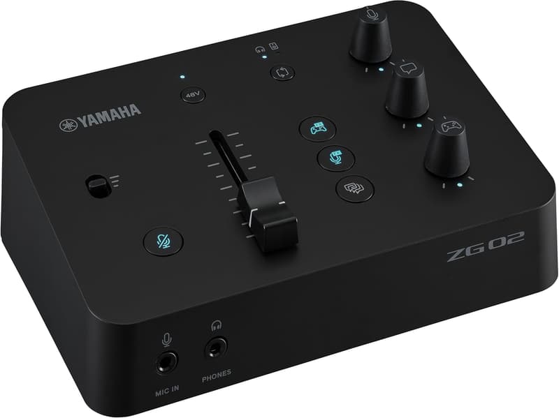 ゲームストリーミング用オーディオミキサー YAMAHA ZG02