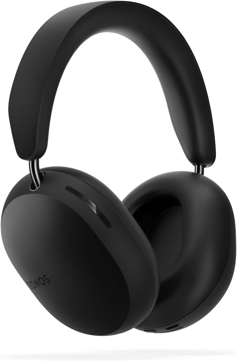 Sonos Ace 完全ワイヤレスオーバーイヤーヘッドホン Bluetooth ノイズキャンセリング 空間オーディオ 最大30時間再生 USB-C急速充電 ブラック