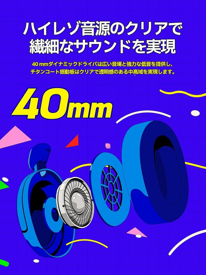 ワイヤレスヘッドホン Edifier W800BT Pro 誕生日・クリスマスギフト対応【アクティブノイズキャンセリング/軽量253g/最大45時間再生】