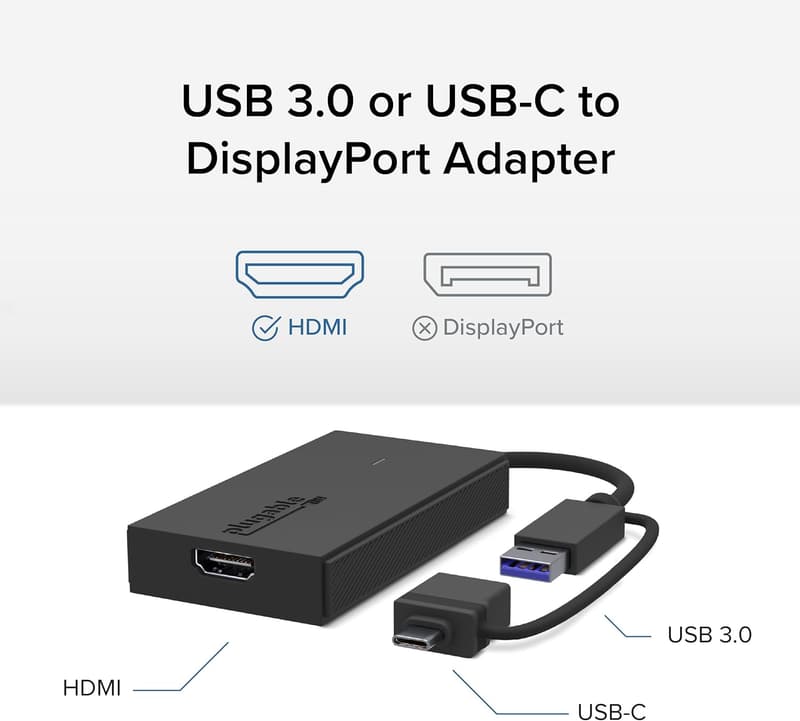 USB Type-C HDMI 変換アダプター - 最大解像度1080p@60Hz、Mac/Windows対応