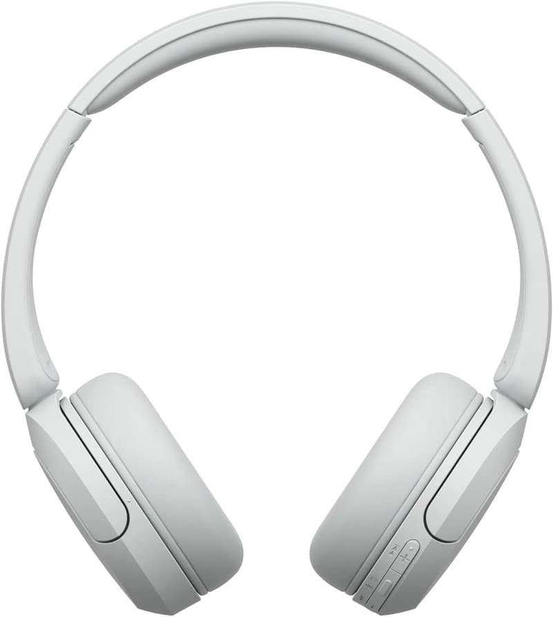 ワイヤレスヘッドホン WH-CH520 ホワイト - 約147gの軽量設計・Bluetooth・カスタマイズ可能なイコライザー設定対応