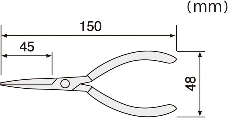 エンジニア Eリングプライヤー φ3~4mm 対応工具