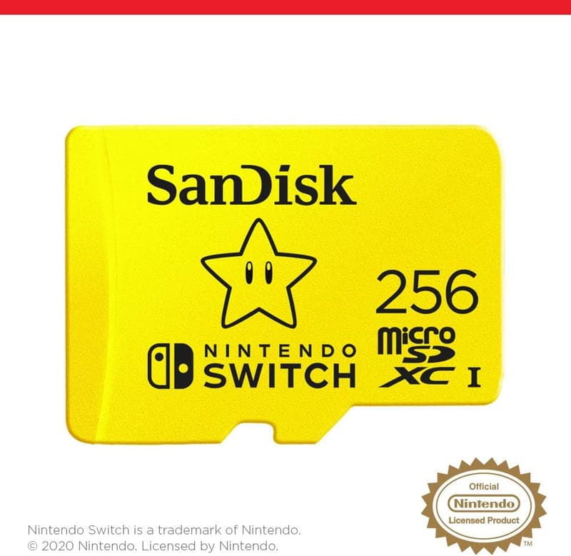 Nintendo公式ライセンス 256GB MicroSDXCメモリーカード
