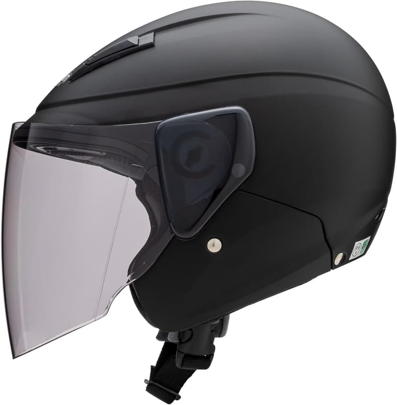 セミジェットバイクヘルメット マットブラック フリーサイズ (57-60cm) M-520