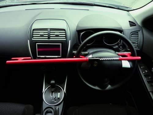 軽自動車から10tトラックまで対応 エマーソン 3WAYカーロック ハンドル径290-490mm ハンドル厚56mm以下 クロス式キー採用