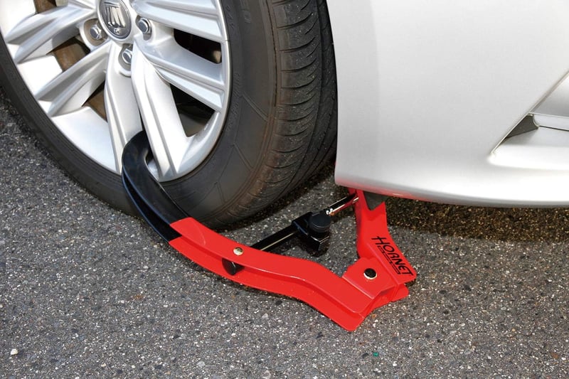 ホーネット カーセキュリティ タイヤロック LT-50R【加藤電機】