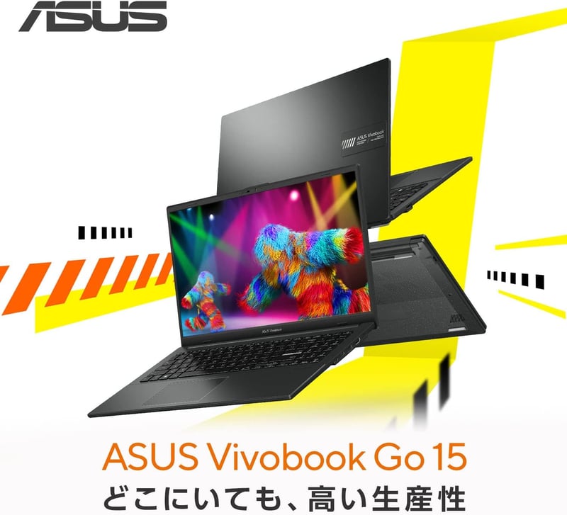 ASUS Vivobook Go 15 E1504FA Ryzen 5・メモリ16GB・SSD512GB・Windows11・11.7時間バッテリー・重量1.63kg