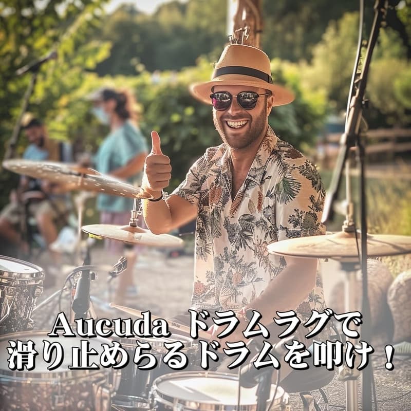 電子ドラム用防振マット 120x140cm 滑り止め・振動吸収 黒