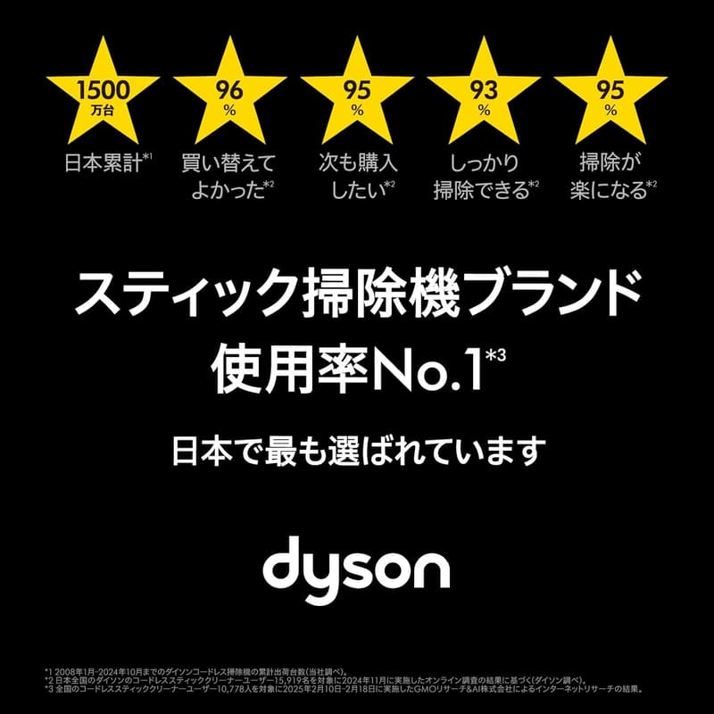 コードレス掃除機 Dyson V8 Slim Fluffy Extra サイクロン【Amazon限定】