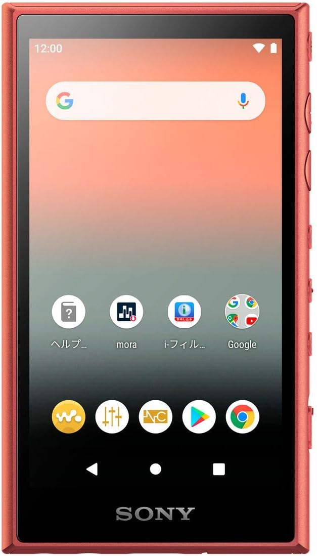 ハイレゾ対応ソニーウォークマン16GB AシリーズNW-A105オレンジ - Bluetooth/Android搭載/最大26時間再生