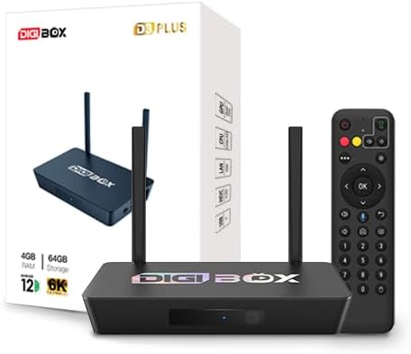 WiFi 6対応 6Kストリーミング Androidスマートテレビボックス D3 Plus