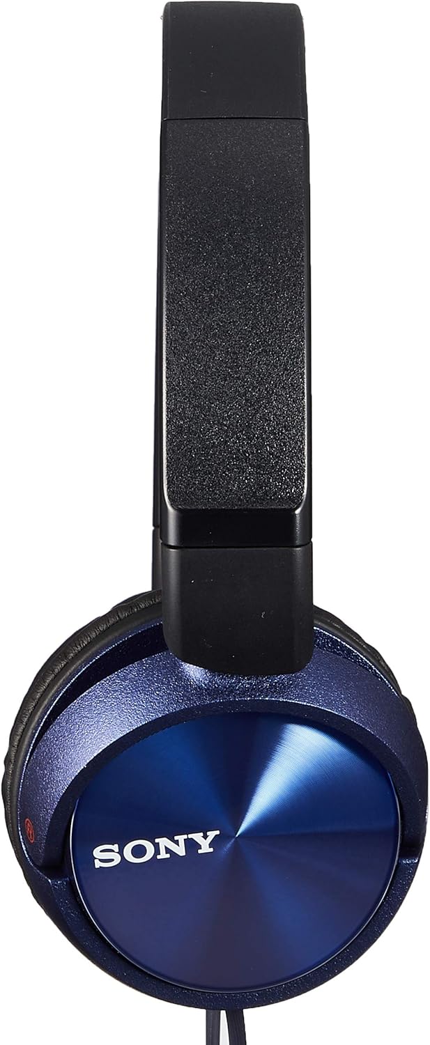 密閉型折りたたみヘッドホン ブルー MDR-ZX310