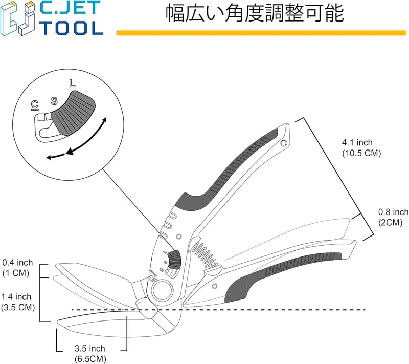 万能多機能ステンレス鋼製ハサミ - DIY・粗大ゴミ解体用