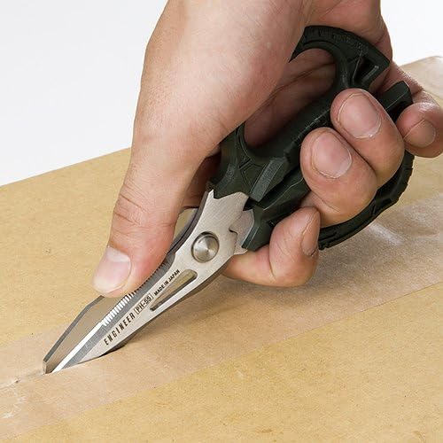 キャップ付き56mm刃渡り鉄腕ハサミGT(PBTグリップ・特殊ステンレス) グリーン