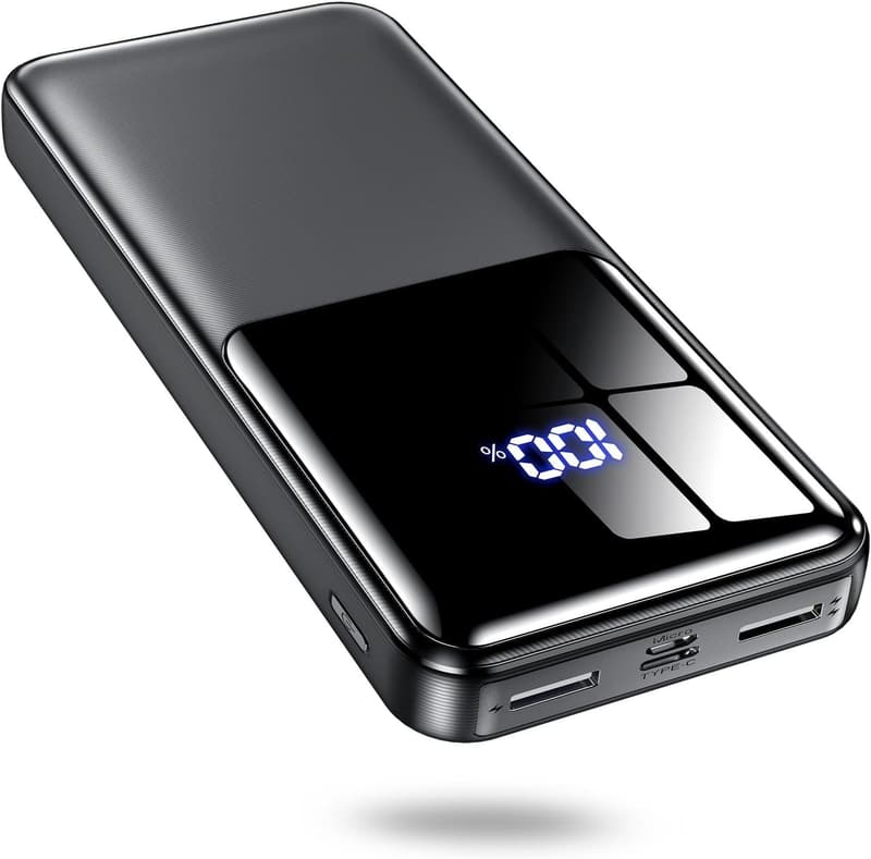 大容量40000mAh モバイルバッテリー 薄型・急速充電・LED残量表示 iPhone/Android対応