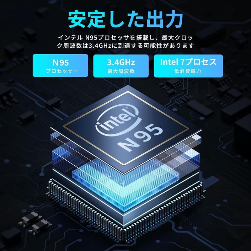 Windows 11搭載ノートパソコン 15.6インチ FHD IPS Celeron N95・16GBメモリ・512GB SSD・指紋認証 (シルバー)