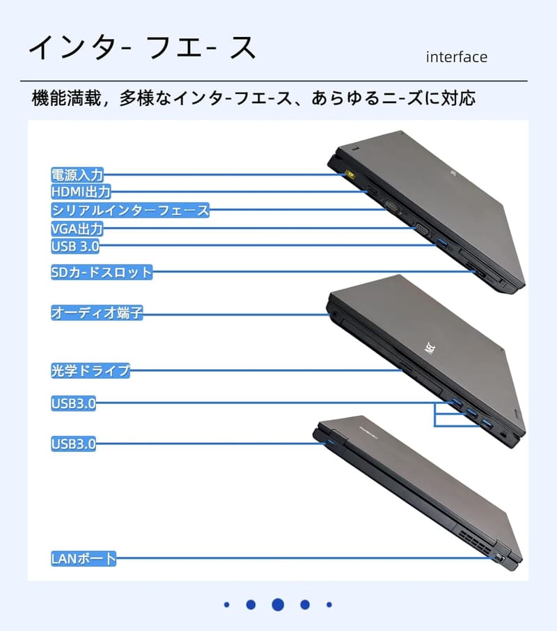 整備済み VersaPro VK23/VK24 15.6型 ノートPC 第6世代Core i5/Windows11/MS Office/メモリ16GB/SSD512GB/テンキー/DVDドライブ