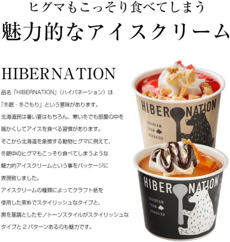 北海道デコレーションアイスクリーム詰め合わせ8個セット ギフト用スイーツ
