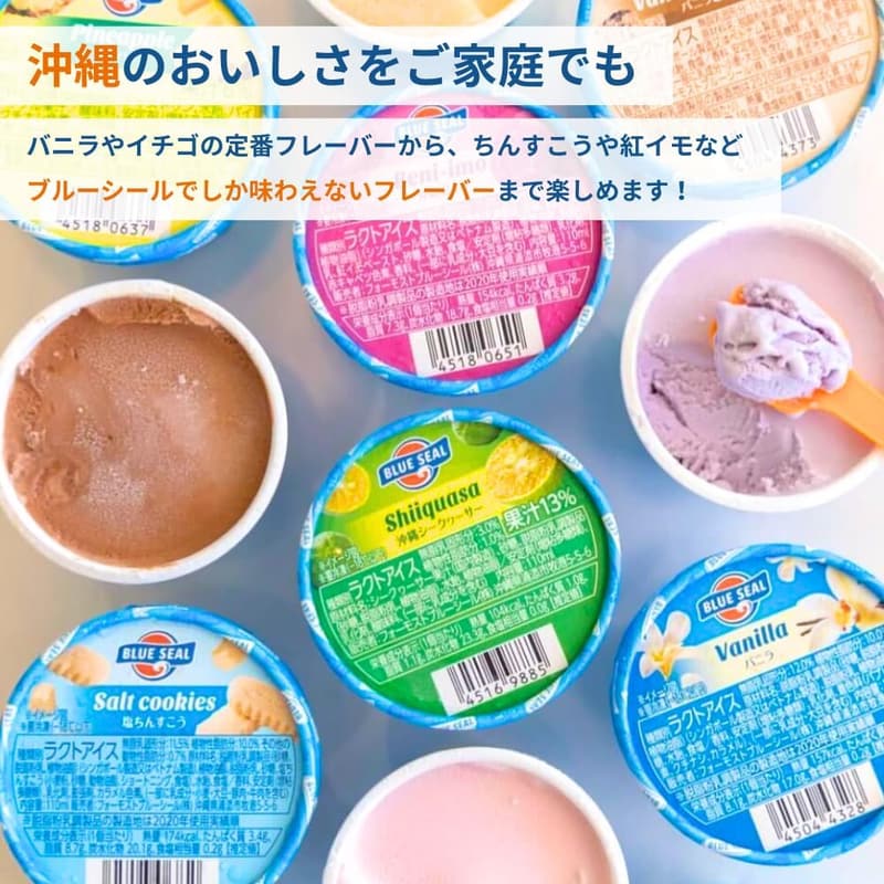 沖縄直送ブルーシールアイスクリーム12個セット お中元ギフト スイーツ プレゼント