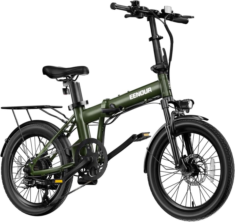 EENOUR 20インチ折りたたみ式電動アシスト自転車 C4 最大140km走行 シマノ7段変速 軽量・防水・耐震性