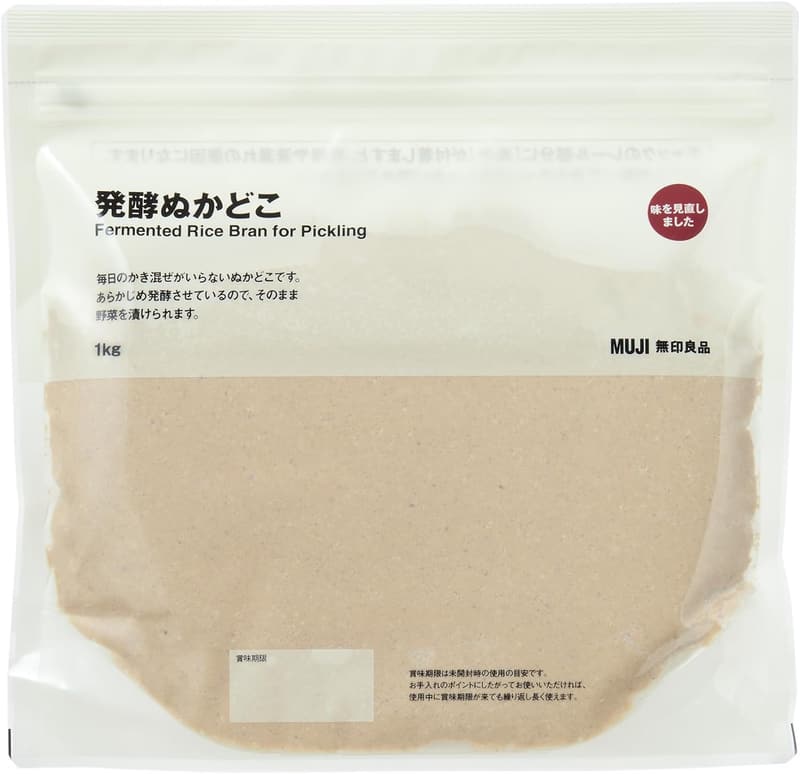 発酵食品用ぬか床 1kg 無印良品