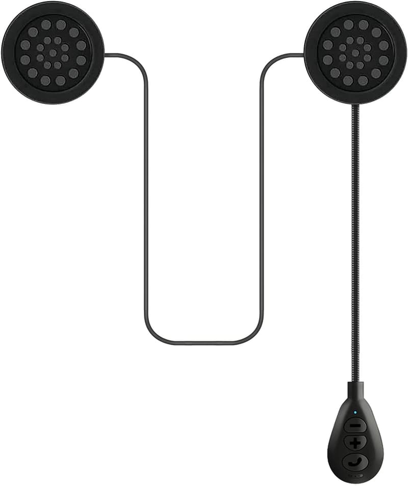 バイク用 Bluetooth 5.0 ヘルメットインカム スピーカー 技適認証 2台同時接続