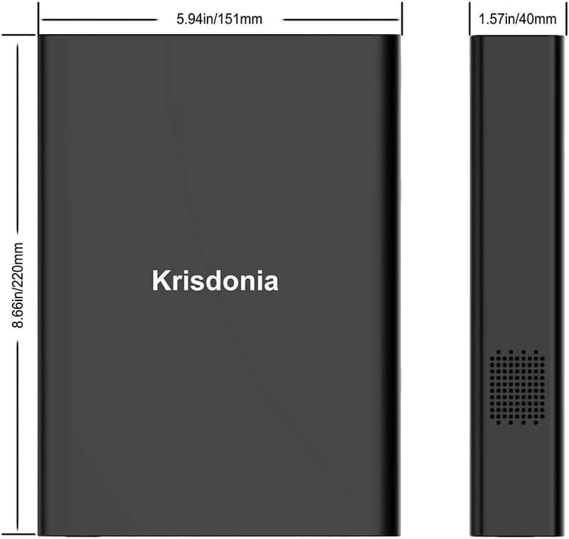 Krisdonia 大容量60000mAhポータブル電源 家庭＆アウトドア用 PSE認証 小型軽量
