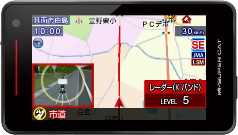 2024年新発売 ユピテル レーザー＆レーダー探知機 YK-100 Kバンド探知性能50％UP