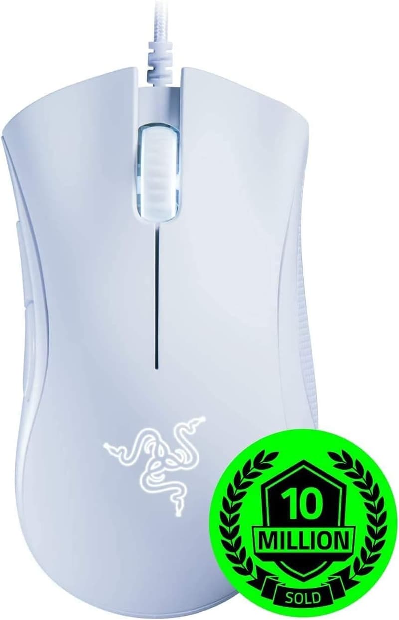 Razer DEATHADDER ESSENTIAL 有線ゲーミングマウス（ホワイト）