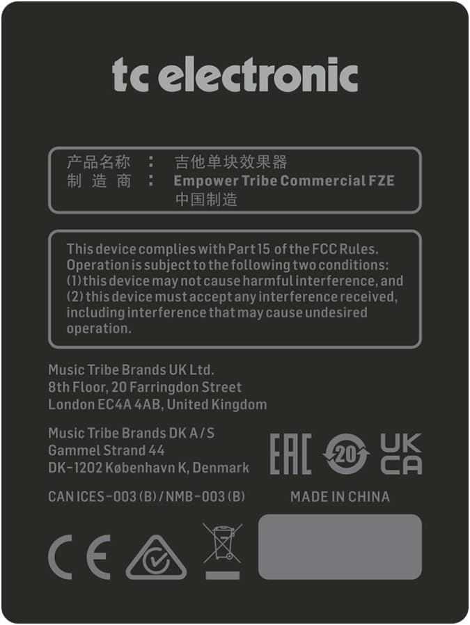 リバーブペダル SKYSURFER REVERB (tc electronic)