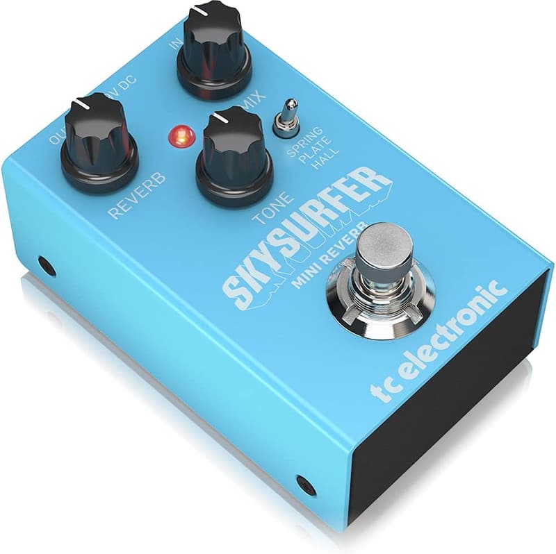 デジタルリバーブペダル SKYSURFER MINI REVERB - コンパクトサイズ、選べるアルゴリズム(スプリング・プレート・ホール)