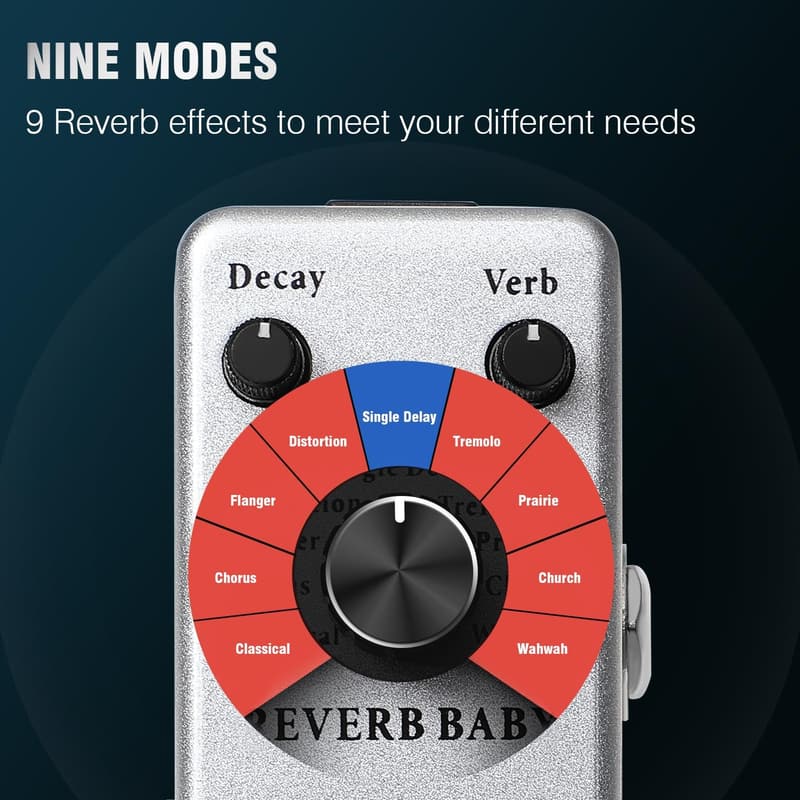 アナログギターエフェクター「Reverb Plus」