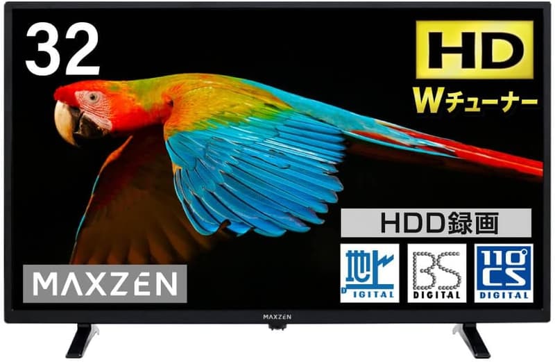 32型地上・BS・CSデジタル液晶テレビ（外付けHDD録画機能・壁掛け対応）J32SK06