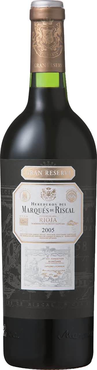 リオハ最古のワイナリー製 赤ワイン マルケス・デ・リスカル ティント・グラン・レセルバ 750ml